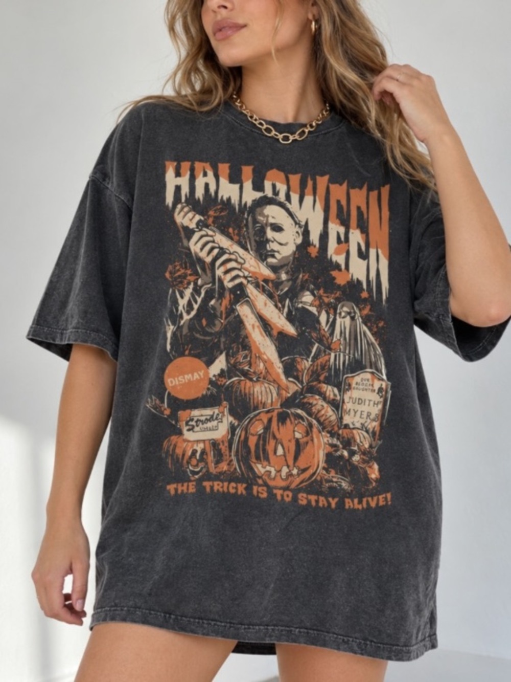 Comfort Colors Pepper Halloween Graphic Short Sleeve Tee